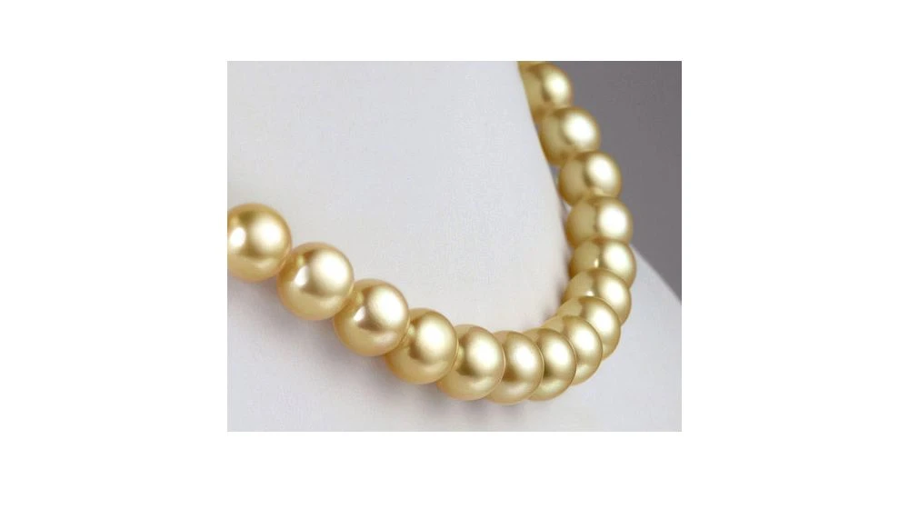 Collier Perles D'Australie - 9.5/12mm - AAA 2 Collier Perles D'Australie - 9.5/12mm - AAA – Image 2