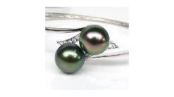 Bracelet Jonc Or Blanc Diamants - Perles Tahiti Tons Paons Aubergines -Maria || Simplicity Soldes UpFiles Image 2008 10 10 633592339121562500