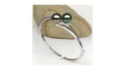 Bracelet Jonc Or Blanc Diamants - Perles Tahiti Tons Paons Aubergines -Maria || Simplicity Soldes UpFiles Image 2008 10 10 633592339242896061