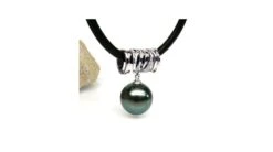 Pendentif Circulaire Avec Cordon - Perle De Tahiti - Or Blanc, Diamants -Maria || Simplicity Soldes UpFiles Image 2008 12 04 633639807063593750