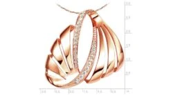 Infinity Pendentif Or Rose Motifs écailles - Trésor Merveilleux En Diamants -Maria || Simplicity Soldes UpFiles Image 2010 08 06 634166941106683665