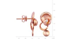 Boucles D'oreilles Or - Pendants Métal Or Rose Et Diamants - Courbes -Maria || Simplicity Soldes UpFiles Image 2010 08 31 634188401085479082