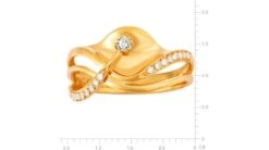 Bague Or Diamant - Or Jaune 18 Carats - Diamants 0.109ct -Maria || Simplicity Soldes UpFiles Image 2010 09 01 634189321518106051