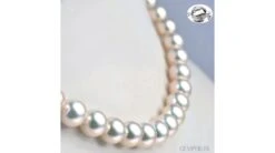 Collier Luxe Haute Joaillerie - Perles Fines Akoya Japon - 9/9.5mm