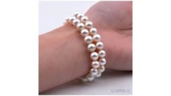 Bracelet Double Rang Perles De Culture - Perle Blanche Chine - 7/7.5mm -Maria || Simplicity Soldes UpFiles Image 2010 11 04 634244554688535090