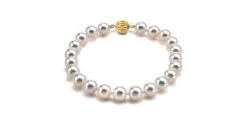 Bracelet Perles Akoya Japon - Perle De Culture - Eau De Mer - 6.5/7mm