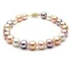Bracelet Perles De Chine - Perles Multicolores D'eau Douce - 6.5/7mm