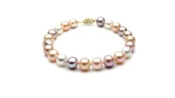 Bracelet Perles De Chine - Perles Multicolores D'eau Douce - 6.5/7mm