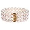 Bracelet 3 Rangs - Bracelet Perles Japon - Perle Akoya - 6.5/7mm