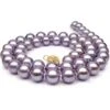 Collier Perles Lavandes. Perle Culture Eau Douce 7.5/8mm