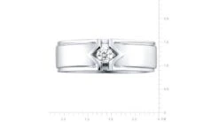 Bague Or Blanc Hommes - Solitaire Diamant Homme Moderne -Maria || Simplicity Soldes UpFiles Image 2011 04 18 634387259569590155