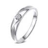 Alliance Diamant Or Blanc - Alliance Pour Elle