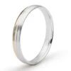 Alliance 2 Ors Liés - Bague Créative Pour Homme