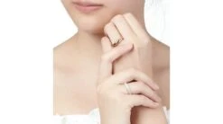 Alliances Duo Bombées Or Rose 18 Carats. Sertissage Diamants 8 Alliances Duo Bombées Or Rose 18 Carats. Sertissage Diamants -Maria || Simplicity Soldes adr104 c 4 1