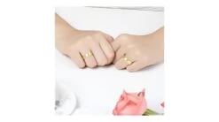 Alliances Couple. Or Jaune. Diamants 0.120ct 7 Alliances Couple. Or Jaune. Diamants 0.120ct -Maria || Simplicity Soldes ady016y 3