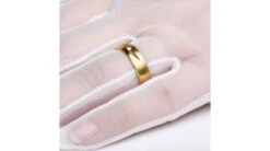 Alliance Diamant Or Jaune - Lignes Pures Et Découpées - Femme -Maria || Simplicity Soldes ady080 f