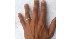 Bague Or Jaune Et Diamants Pour Homme | Toi Et Moi -Maria || Simplicity Soldes ady099h 2 1