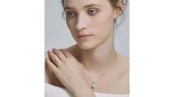 Bague Hinata. Couronne Or Blanc Et Diamants. Perle Akoya -Maria || Simplicity Soldes bakw033 1