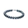 Bracelet Perle Noire 7/7.5mm, AAA