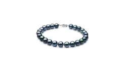 Bracelet Perle Noire 7/7.5mm, AAA