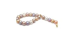 Bracelet Perles Multicolores - Bracelet Perle D'eau Douce - 7.5/8mm