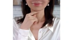 Boucles D'oreilles Fleurs De Pêcher - Perles D'Australie Blanches 8 Boucles D'oreilles Fleurs De Pêcher - Perles D'Australie Blanches -Maria || Simplicity Soldes dont need crop 2