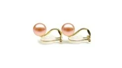 Boucles D'oreilles Clip Or Jaune Et Perles De Culture -Maria || Simplicity Soldes ea041 1 1 3