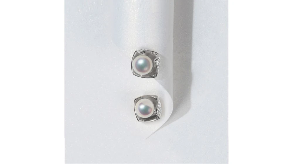 Boucles Oreilles Fukiyose Or Blank Perles Akoya Diamants 8 Boucles Oreilles Fukiyose Or Blank Perles Akoya Diamants – Image 8