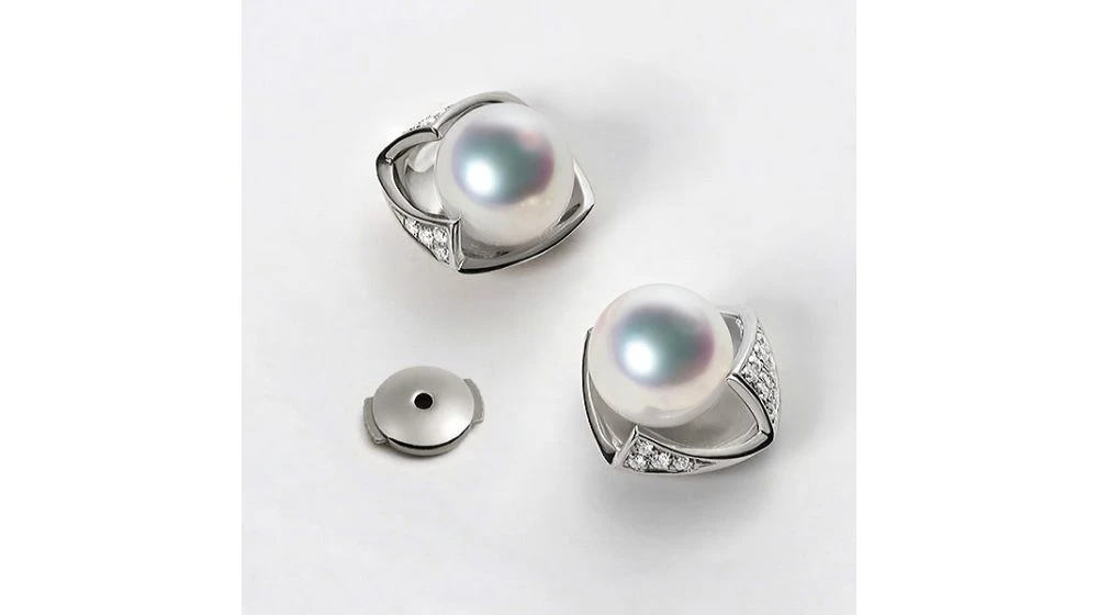 Boucles Oreilles Fukiyose Or Blank Perles Akoya Diamants 5 Boucles Oreilles Fukiyose Or Blank Perles Akoya Diamants – Image 5