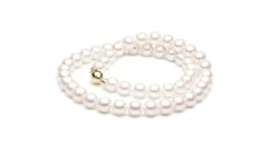 Collier Perle Mariage - Collier Perles De Chine Blanches - 7.5/8mm -Maria || Simplicity Soldes fnp001 2