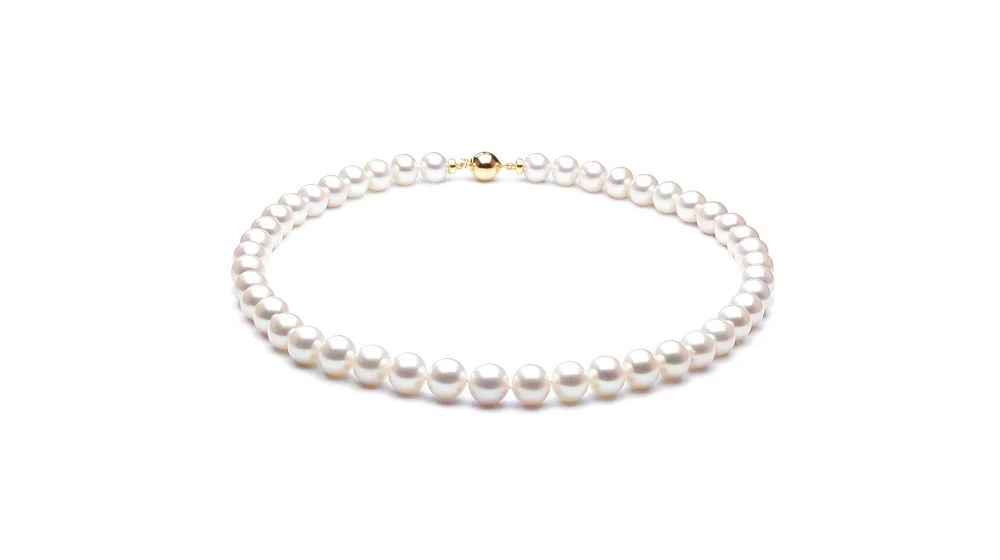 Apollo® Collier Perles Eau Douce Blanches - Perles De Culture - 8.5/9.5mm AAA 2 Apollo® Collier Perles Eau Douce Blanches - Perles De Culture - 8.5/9.5mm AAA – Image 2