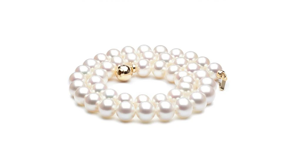 Apollo® Collier Perles Eau Douce Blanches - Perles De Culture - 8.5/9.5mm AAA 1 Apollo® Collier Perles Eau Douce Blanches - Perles De Culture - 8.5/9.5mm AAA