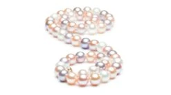 Collier De Perles Multicolores - Collier Perles Eau Douce - 6.5/7mm 11 Collier De Perles Multicolores - Collier Perles Eau Douce - 6.5/7mm -Maria || Simplicity Soldes fpg065 2 1