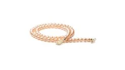 Collier Perles Culture - Perle Eau Douce Chine Rose - 5/5.5mm, AA+ -Maria || Simplicity Soldes np013 3