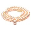 Collier Lyrique En Perles D'Eau Douce Roses AAA | Gemperles