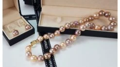 Collier Grosse Perle Rose à Lavande - 12/14mm - AA+ -Maria || Simplicity Soldes np041 4