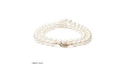 Collier Mariage I Perle De Culture D'eau Douce Blanche I 6.5/7mm, AAA -Maria || Simplicity Soldes np065 r2