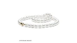 Collier Perles Akoya Blanches - Perle Fine Cultivée Au Japon - 7/7.5mm -Maria || Simplicity Soldes npa003 b1 1