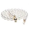 Perle Collier - Collier Perle Blanche De Mer - Perles Japon - 6.5/7mm
