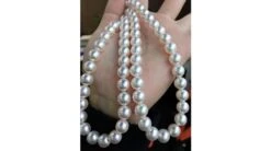 Collier Luxe Haute Joaillerie - Perles Fines Akoya Japon - 9/9.5mm -Maria || Simplicity Soldes npa010 5