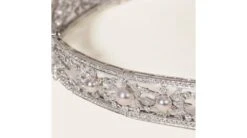 Collier Géométria Préciosa, Or Blanc Diamant Et Perle Akoya Du Japon -Maria || Simplicity Soldes npa088 9