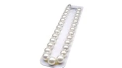 Collier Marie Antoinette Haute Joaillerie. Perles D'Australie Blanches 15/17mm