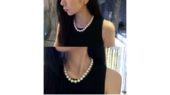 Collier Grosses Perles De Culture Australiennes Blanches - 12/14.7mm -Maria || Simplicity Soldes npaa6006 1.1