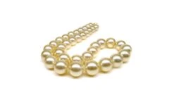Collier De Perles D'Australie Champagnes - 10/12mm - AAB
