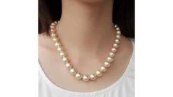 Collier De Perles D'Australie Champagnes - 10/12mm - AAB -Maria || Simplicity Soldes npaa6023 7