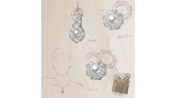 Pendentif Géométria Préciosa - Perle Akoya, Or Blanc, Diamant -Maria || Simplicity Soldes npaw076 10