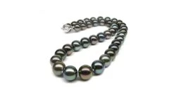 Collier En Perles Multicolores De Tahiti - 9/11mm, AAA -Maria || Simplicity Soldes ntp07185 1