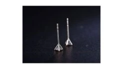 Puces Diamants Taille Princesse 0.20ct. Or Blanc. Personnalisable -Maria || Simplicity Soldes odw019 7