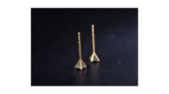 Puces Diamants Taille Princesse 0.20ct. Or Jaune. Personnalisable -Maria || Simplicity Soldes ody019 7