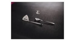 Boucles D'oreilles Diamants Or Blanc Pendantes Forme Goutte -Maria || Simplicity Soldes owd025 5